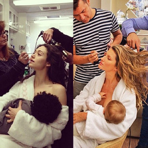Emmy Rossum, Gisele Bundchen, Instagram Emmy Rossum, Gisele Bundchen, Instagram